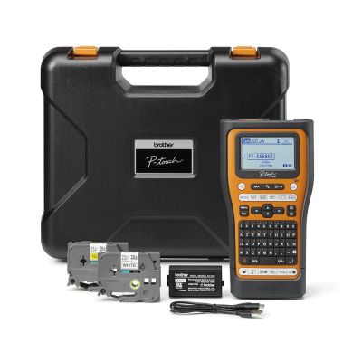 27. Brother PT-E560BTVP drukarka etykiet Termotransferowy 180 x 180 DPI 20 mm/s Przewodowy i Bezprzewodowy HSE/TZe Bluetooth QWERTZ