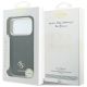 8. Etui Guess Stripe Peony 4G Logo MagSafe na iPhone 17 Pro / 18 Pro - czarne