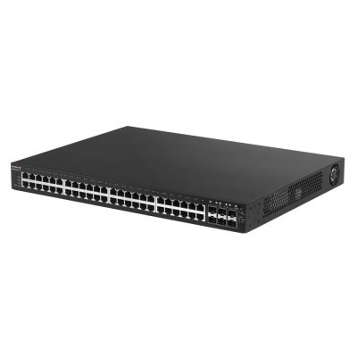 Edimax 54-portowy gigabitowy PoE+ inteligentny przełącznik internetowy do dalekiego zasięgu z 6 SFP+ 10G Por