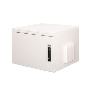 10. Digitus Szafa sieciowa wisząca 19" 7U rack 600x600, drzwi pełne, szary, niedzielona, złożona, IP55, 100kg