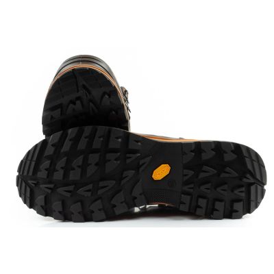 9. Grisport Marrone buty męskie trekkingowe skóra wodoodporne za kostkę