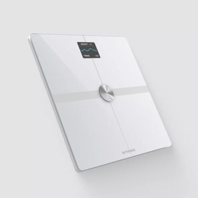 4. Elektroniczna waga osobowa Withings Body Smart, 200 kg, dokładność 50 g, kolor Biały