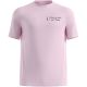 Koszulka z krótkim rękawem męska ODLO T-shirt crew neck s/s ESSENTIAL PRINT różowa