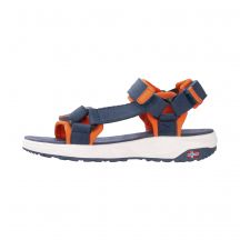 Sandały sportowe dziecięce dla chłopca/dziewczynki Trollkids Kids Lysefjord Sandal mystic blue/orange (666-142)