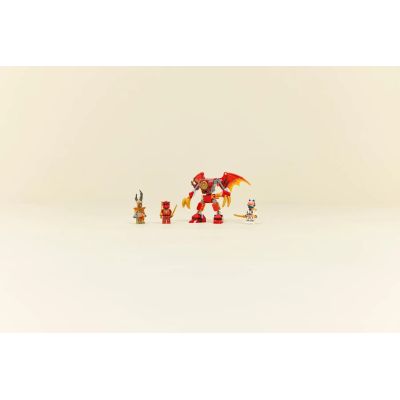 6. LEGO NINJAGO 71851 Kai’s Dragon Mech Battle Pack