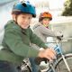 5. Kask rowerowy dziecięcy Wozinsky motyw smok lekki 50-54 cm - czerwony