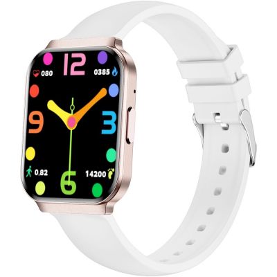 4. Smartwatch Gravity Różowy 2 Paski GT44-3