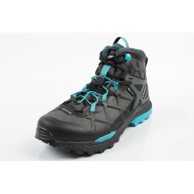 3. Buty turystyczne damskie AKU Rocket Mid DFS GTX - black/turquoise