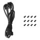 9. Deepcool R-FD12-BKAPN3-G ARGB-3 IN 1 Performance 120mm Fan Black 3-Pack
