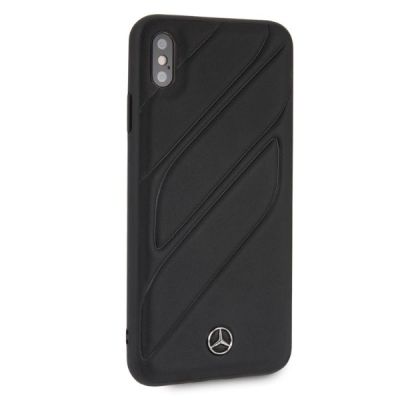 6. Etui Mercedes New Organic I na iPhone XS Max - czarne