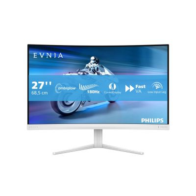 4. Philips Evnia 5000 27M2C5201L/00 LED display 68,6 cm (27") 1920 x 1080 px Full HD LCD Biały