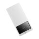 2. Powerbank Baseus Star-Lord 10000mAh 22,5W z wyświetlaczem cyfrowym i kablem USB-C 3A 30cm - biały