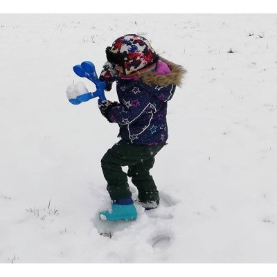 5. ŚNIEŻKOMAT SNOWBALL DO ROBIENIA KULEK ŚNIEŻNYCH PODWÓJNY RÓŻOWY 1064550