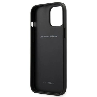 3. Etui Ferrari Off Track Perforated na iPhone 12 Pro Max - czerwone
