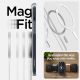 9. Etui Spigen Ultra Hybrid Mag z MagSafe na iPhone 14 Plus - przezroczysto-szare
