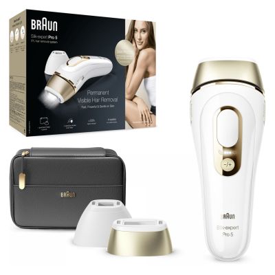 3. Braun Silk-expert Pro Silk·expert Pro 5 PL5140 Intensywne światło impulsowe (IPL) Złoto, Biały