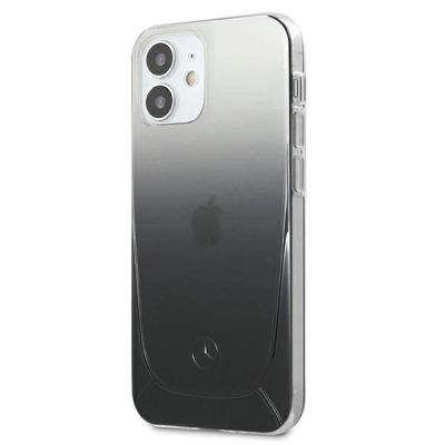 2. Etui Mercedes Transparent Line na iPhone 12 mini - czarne