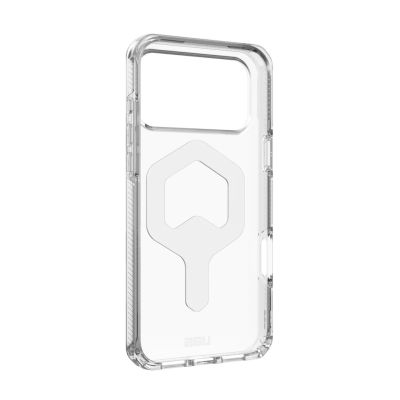 Urban Armor Gear Plyo pokrowiec na telefon komórkowy 17,5 cm (6.9") Srebrny, Przezroczysty