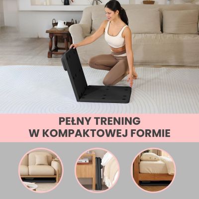 9. Extralink | Deska do pilatesu | reformer do ćwiczeń brzucha pompki