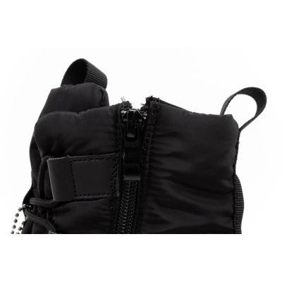 9. Lee Cooper buty zimowe damskie czarne ocieplane botki na zamek