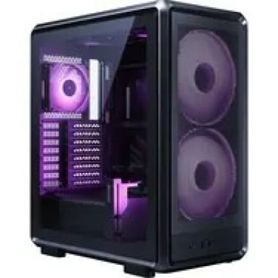 4. Cooler Master MasterFrame 500 Mesh Midi Tower Czarny, Przezroczysty