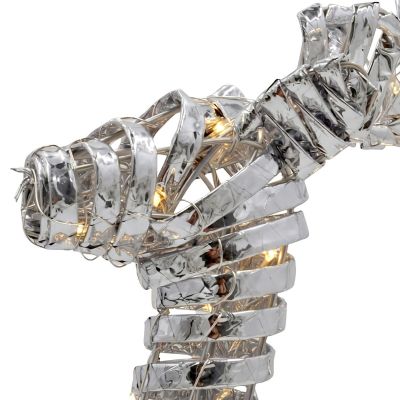 3. DEKORACJA RENIFER 60 CM 60 LED SREBRNY