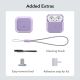 8. Etui ESR Orbit Halolock MagSafe na Apple AirPods 4 - fioletowe