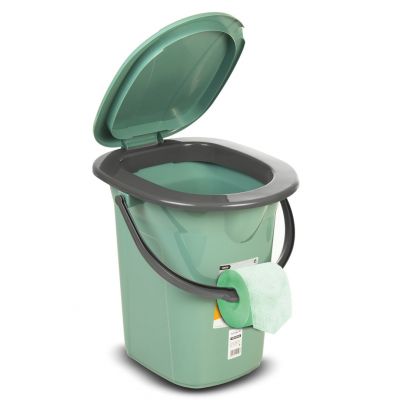3. GREENBLUE TOALETA TURYSTYCZNA, ZIELONO-SZARA GB320GG