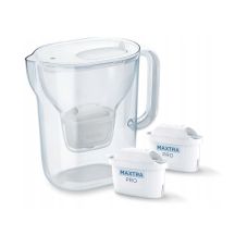 Dzbanek filtrujący Brita Style Essential+2 wkłady MaxtraPro PP (2,4l; biały)