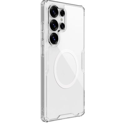 2. Etui Nillkin Nature TPU Pro Magnetic Case z MagSafe na Samsung Galaxy S25 Ultra - białe