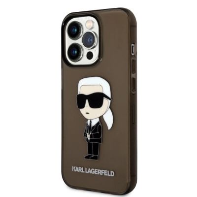 2. Etui Karl Lagerfeld Ikonik Karl na iPhone 14 Pro - czarne