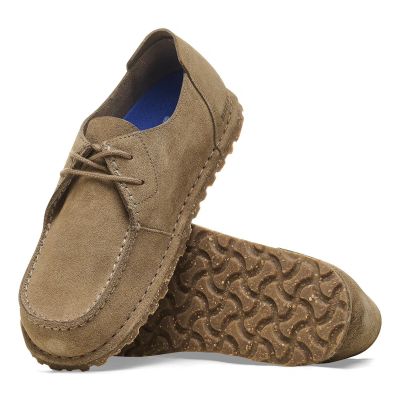 7. Birkenstock męskie mokasyny UTTI LACE 1027274 GRAY TAUPE (szerokość standardowa)