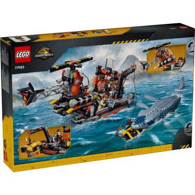 2. LEGO Jurassic World 77983 - Atak mozazaura na łódź