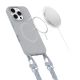 4. Etui Tech-Protect MagNecklace MagSafe ze smyczą na iPhone 16 Pro - szare