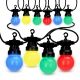 GIRLANDA OGRODOWA PARTY LIGHT 20LED G50 TIMER MOŻLIWOŚĆ ŁĄCZENIA KOLOR