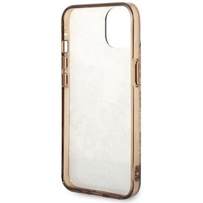 7. Etui Guess Porcelain Collection na iPhone 14 Plus - beżowe