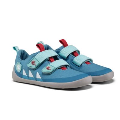 2. Buty Affenzahn Halbschuh Baumwolle Lucky Shark Jr 00391-30211
