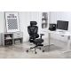 100. Activejet Fotel biurowy Ergonomiczny YK848 czarny