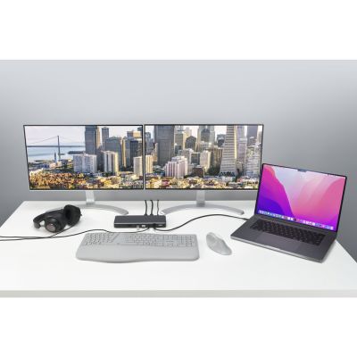 21. Kensington SD5760T - Stacja dokująca - USB-C / USB4 / Thunderbolt 3 / Thunderbolt 4 - 2 x HDMI, Thunderbolt - GigE
