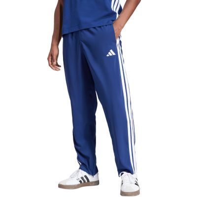 Spodnie męskie adidas Essentials 3-Stripes Stanford Open Hem niebieskie JE6400