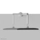 21. Neomounts DS70-250SL1 uchwyt / stojak do monitorów 88,9 cm (35") Biurko Srebrny