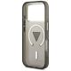 7. Etui Guess IML Gradient Triangle Logo MagSafe na iPhone 17 Pro Max - czarne