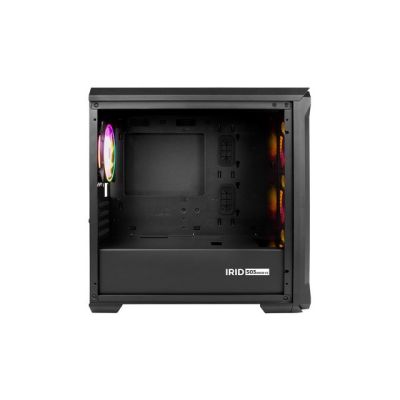 32. Obudowa NATEC Genesis Irid 503 ARGB NPC-1559 (Micro ATX. Mini ITX; kolor czarny)