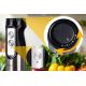 5. ELDOM BLENDER WIELOFUNKCYJNY BL250 VEXI 800W CZARNO-SREBRNY METALOWA KOŃCÓWKA DO ROZDRABNIANIA, POJEMNIK Z NOŻEM SIEKAJĄCYM O
