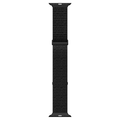 5. Pasek Spigen WBF01 Band na Apple Watch 44 / 45 / 46 / 49 mm - czarny