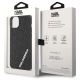 8. Etui Karl Lagerfeld 3D Rubber Multi Logo na iPhone 15 Plus - czarne