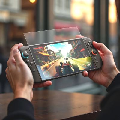 5. Szkło hartowane AMAZINGTHING Radix Matte Glass do Nintendo Switch 2 (2 szt.)
