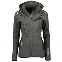Kurtka softshell damska Geographical Norway Reine Grey/Black Lady 007  (WU6099F/GN Grey/Black)