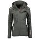 Kurtka softshell damska Geographical Norway Reine Grey/Black Lady 007  (WU6099F/GN Grey/Black)