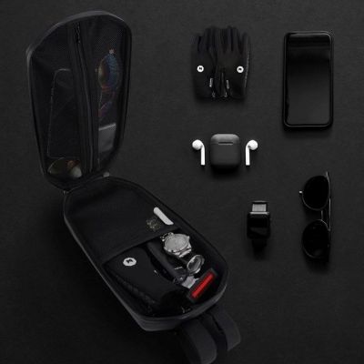 19. Wozinsky wodoodporna torba na kierownicę hulajnogi torba na hulajnogę 4 l czarna (WSB2BK)